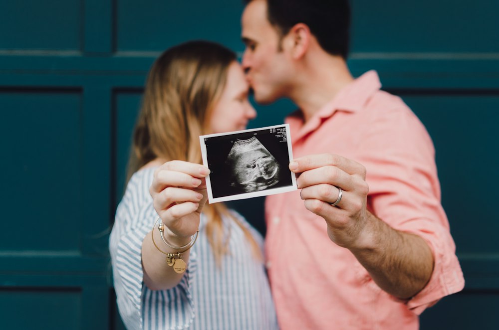 Printed obstetric ultrasound image